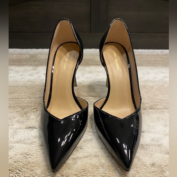 NEW💕STUART WEITZMAN Avenue d'Orsay Pointed Toe Pump Size 9 - Picture 7 of 15
